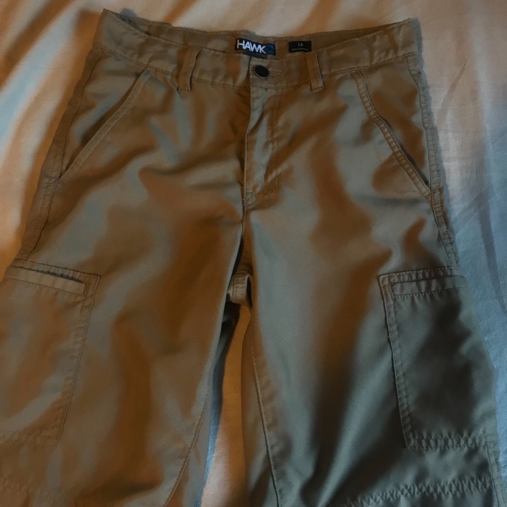 Tan tony hawk shorts